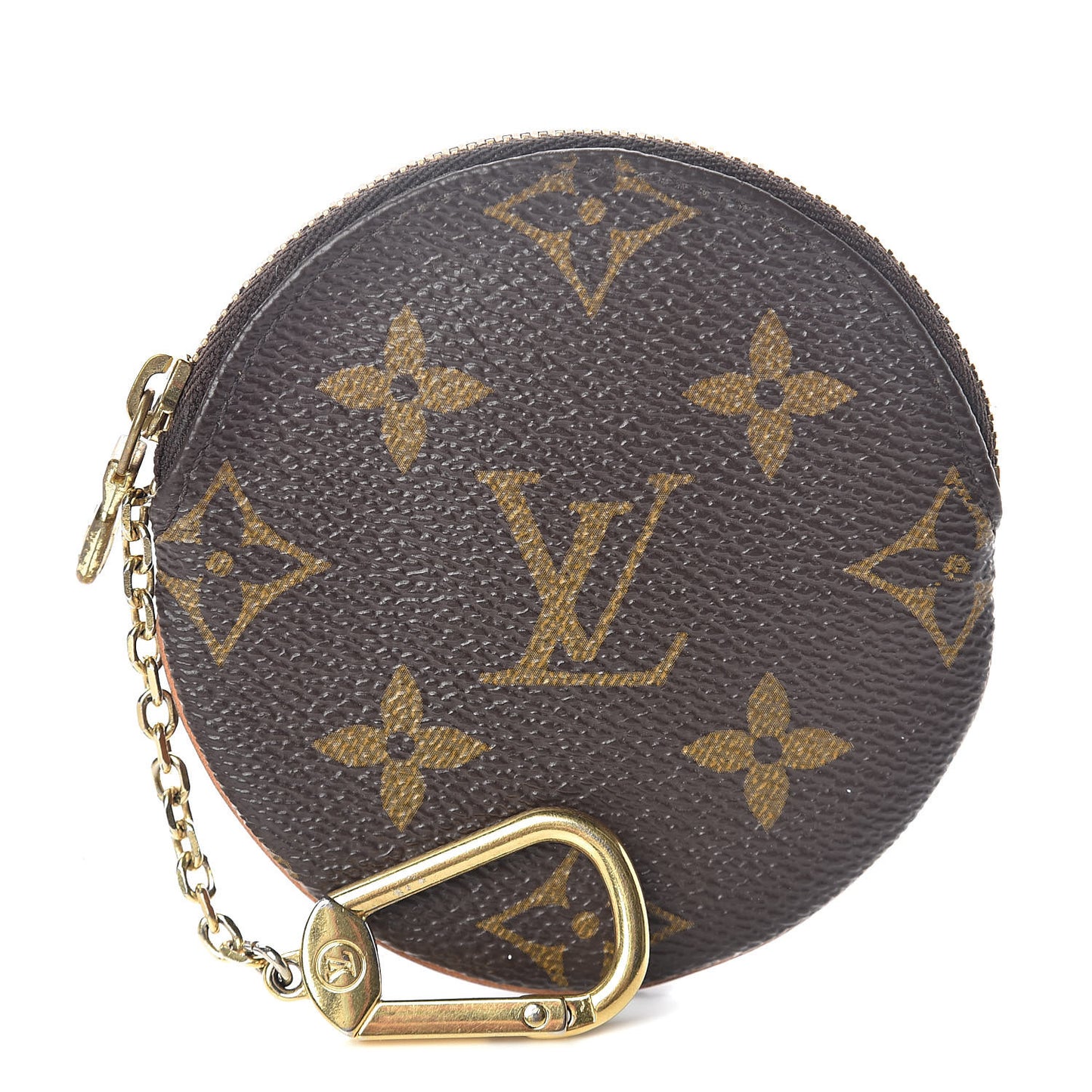 Monogram Round Coin Purse