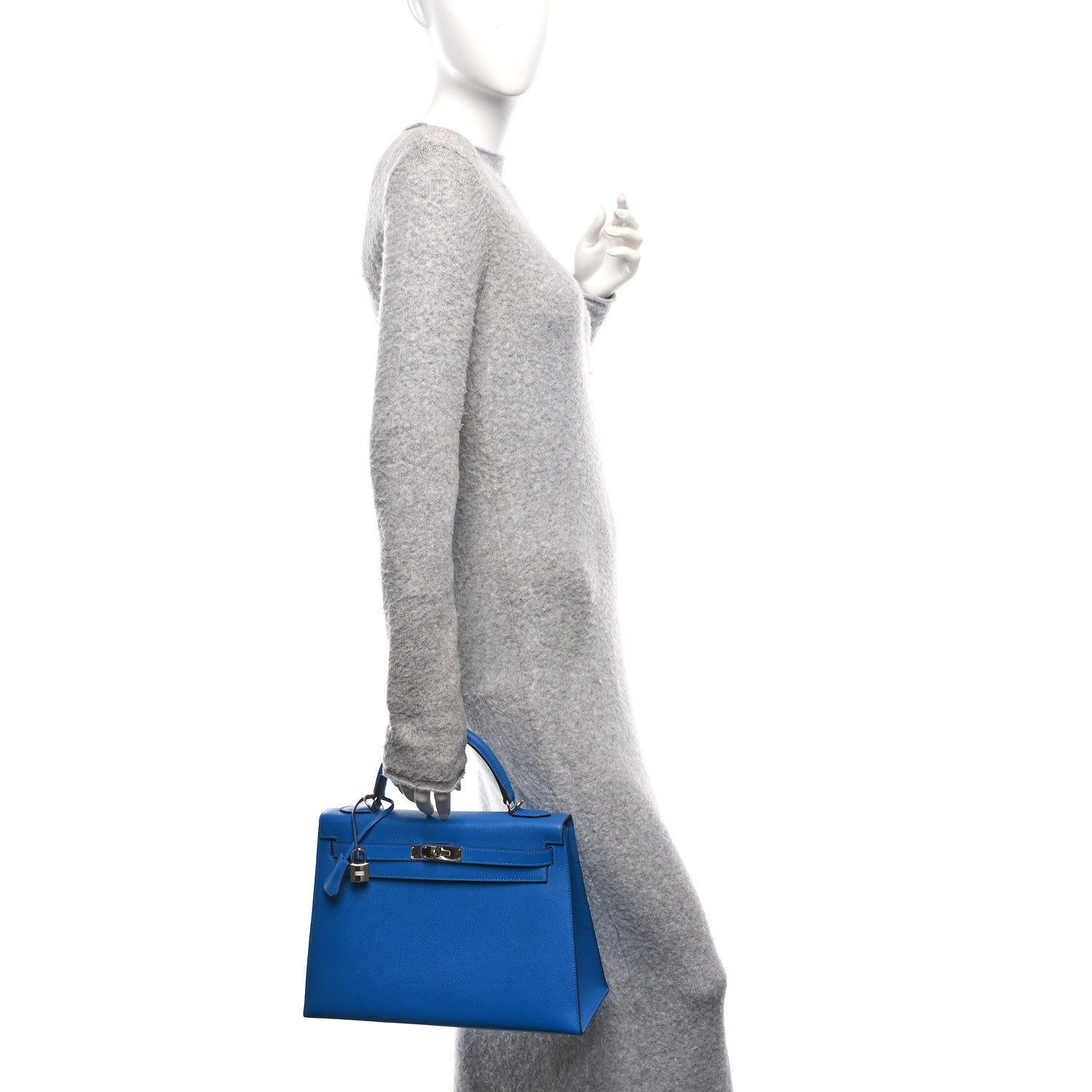 Hermes Epsom Kelly Sellier 32 Mykonos 2 of 10