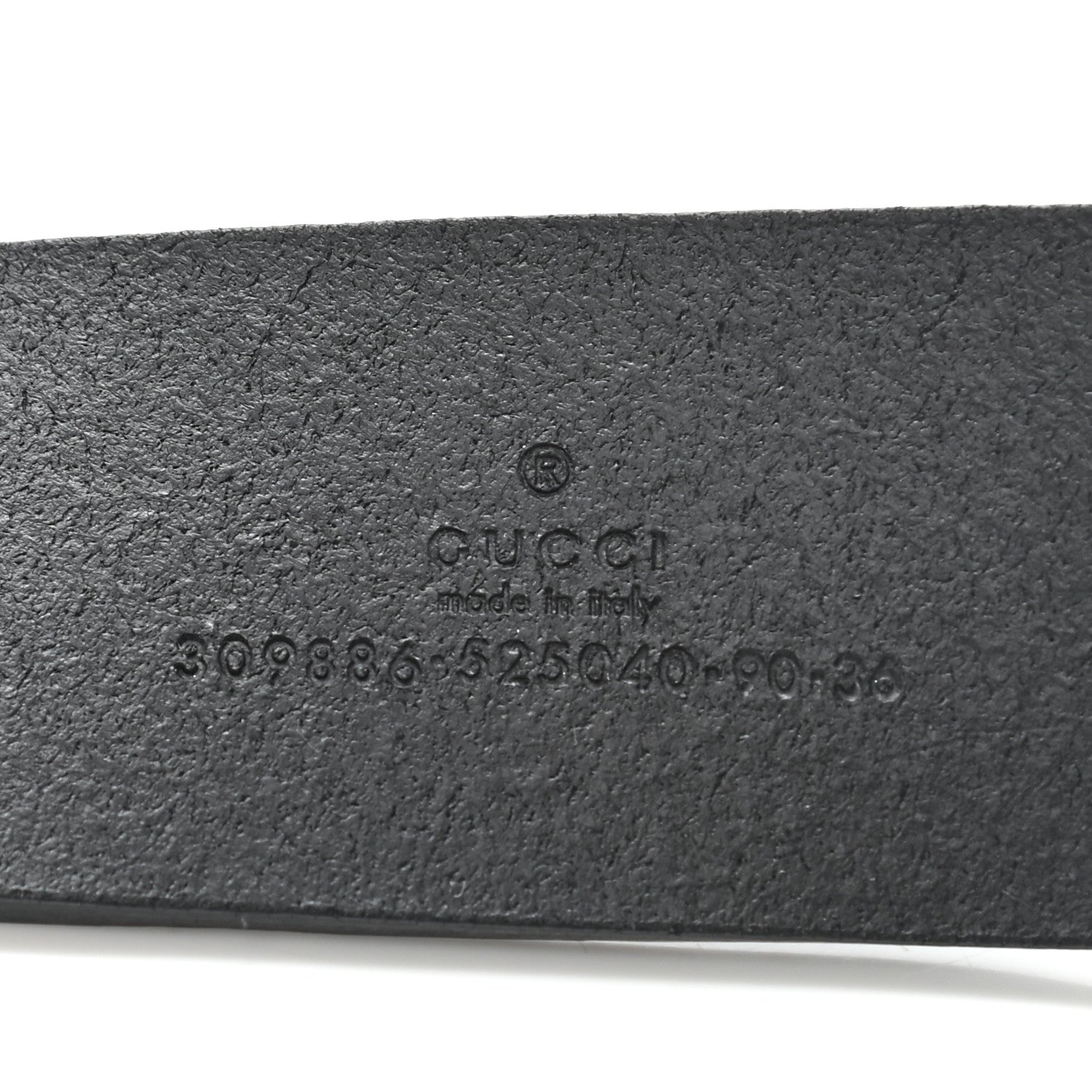 Gucci Calfskin Studded Interlocking G Belt 90 36 Black 3 of 7