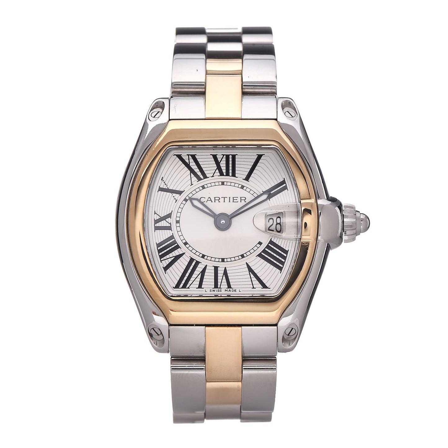 Stainless Steel 18K Yellow Gold 31mm Roadster Quartz Watch