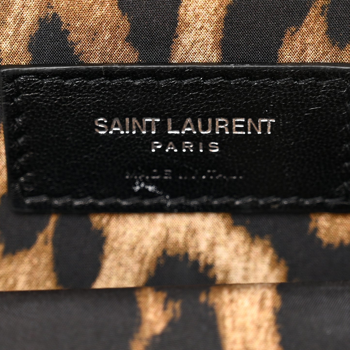 Calfskin Small Mica Hat Box Black