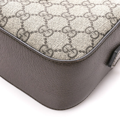 Gucci GG Supreme Monogram Web Neo Vintage Shoulder Bag Beige New Acero Crop 11 of 11