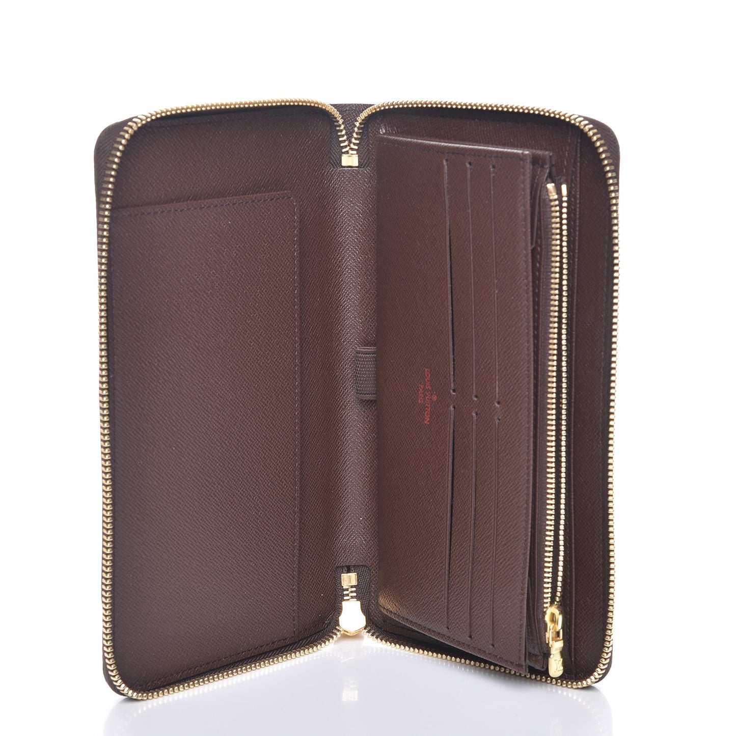 Damier Ebene Zippy Organizer Wallet