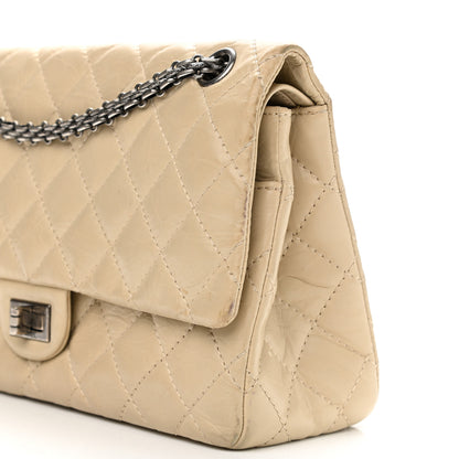 Chanel Aged Calfskin Quilted 2.55 Reissue 226 Flap Light Beige 12 of 12