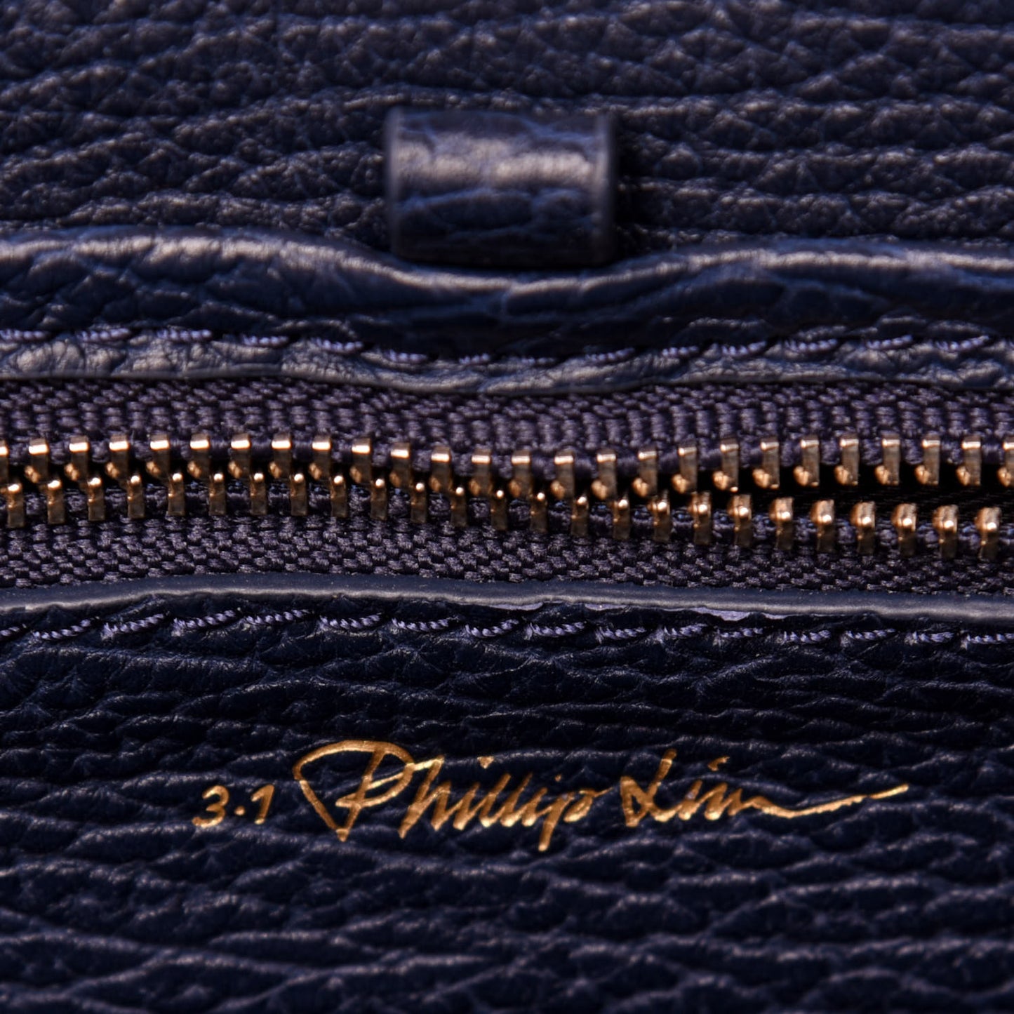 Textured Calfskin Mini Pashli Satchel Ink