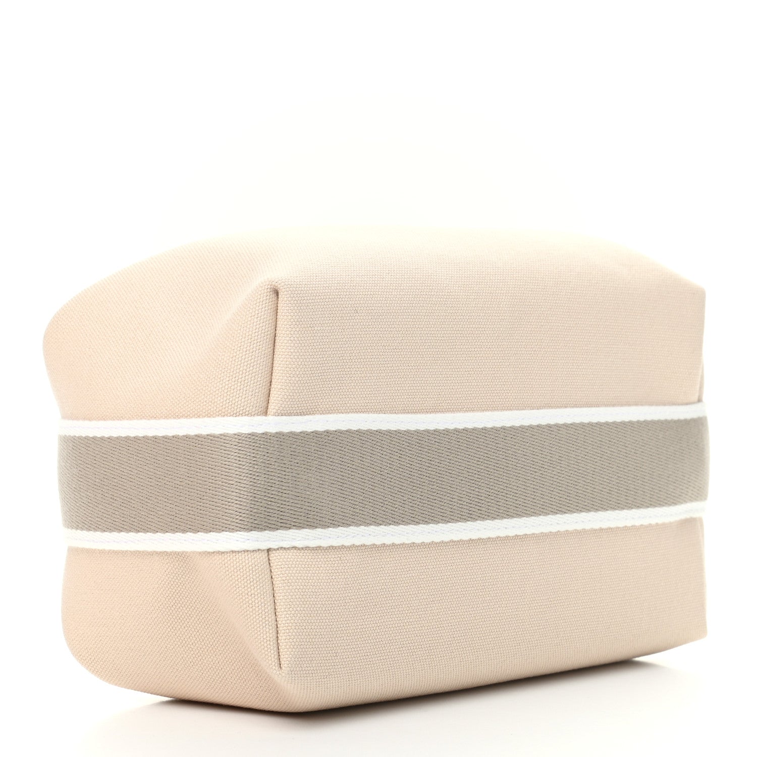 Hermes Canvas Small Bride-A-Brac Pouch Natural 4 of 7
