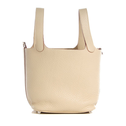 Hermes Taurillon Clemence Picotin PM Parchemin 4 of 12