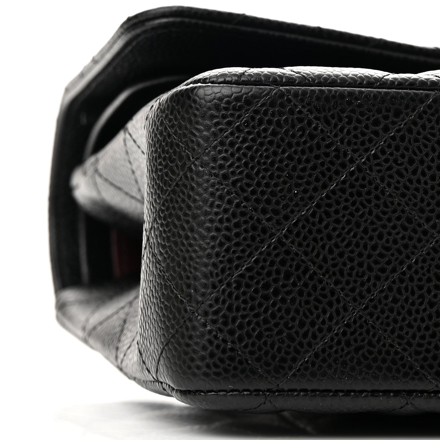 Chanel Caviar Quilted Medium Double Flap Black 9 of 11