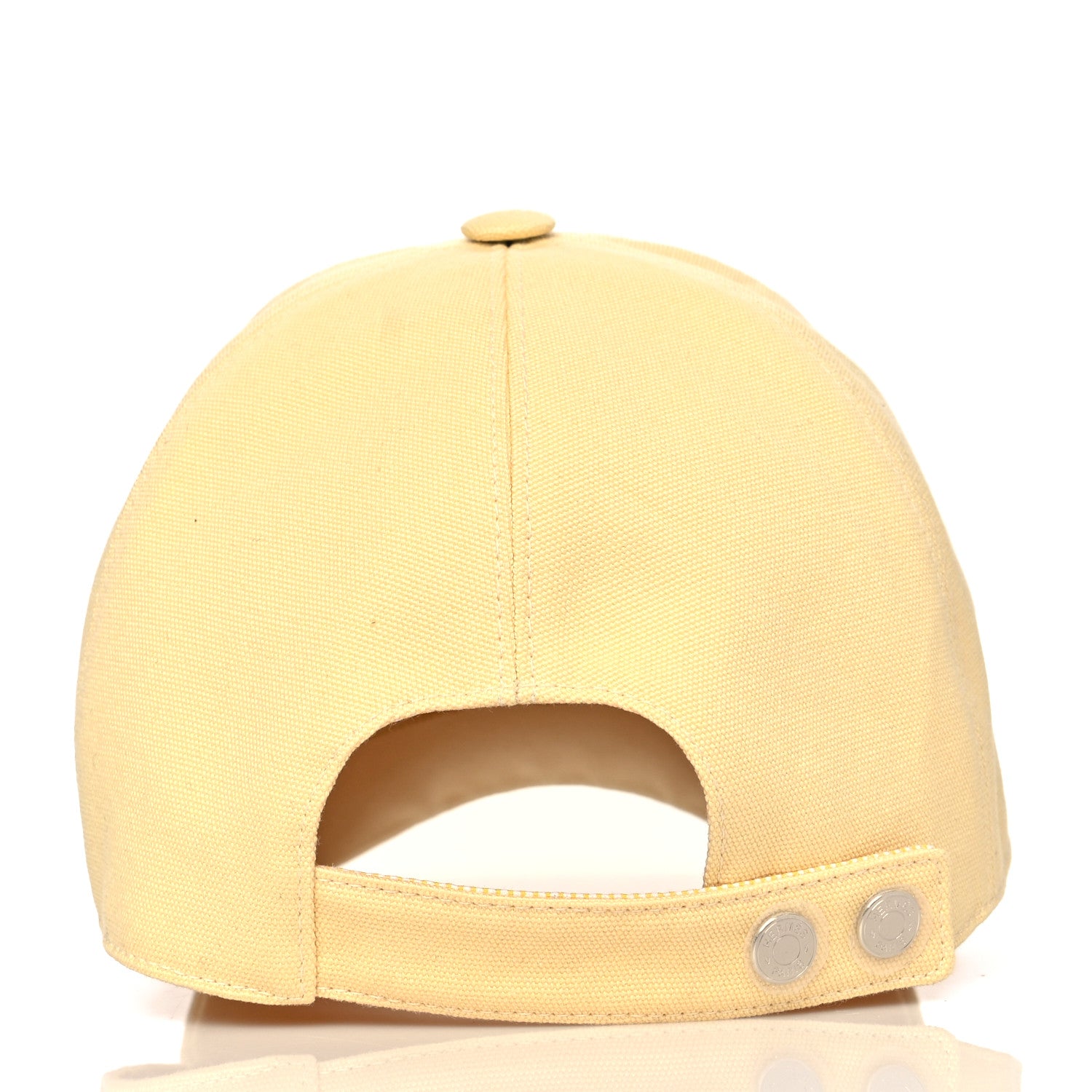 Hermes Cotton Canvas Tess Hat 58 Jaune Sable 5 of 7