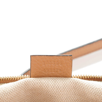 Gucci Pebbled Calfskin Small Soho Disco Bag Camelia 7 of 7