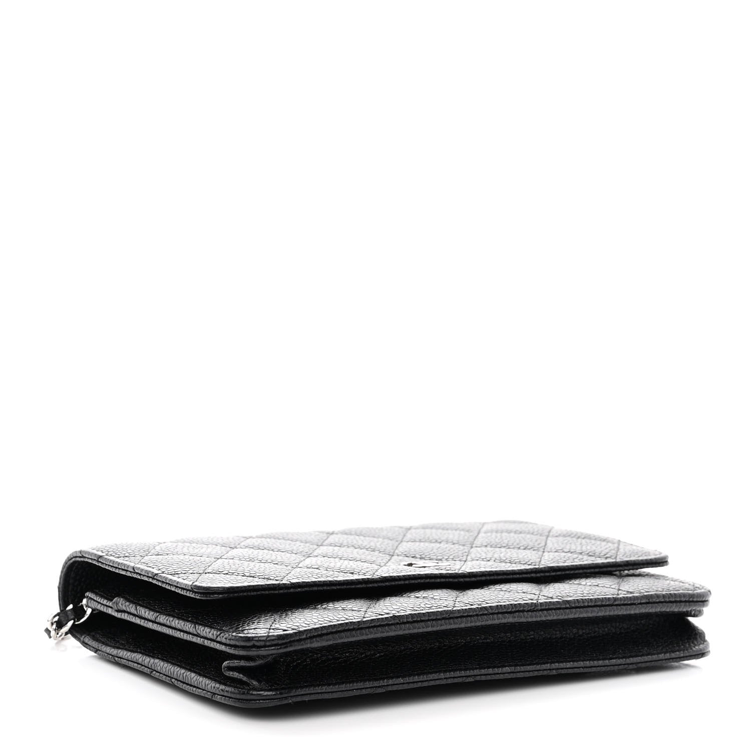 Chanel Caviar Quilted Wallet on Chain WOC Black 4 of 13