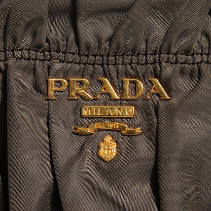Prada Tessuto Nylon Gaufre Tote Fumo 6 of 10