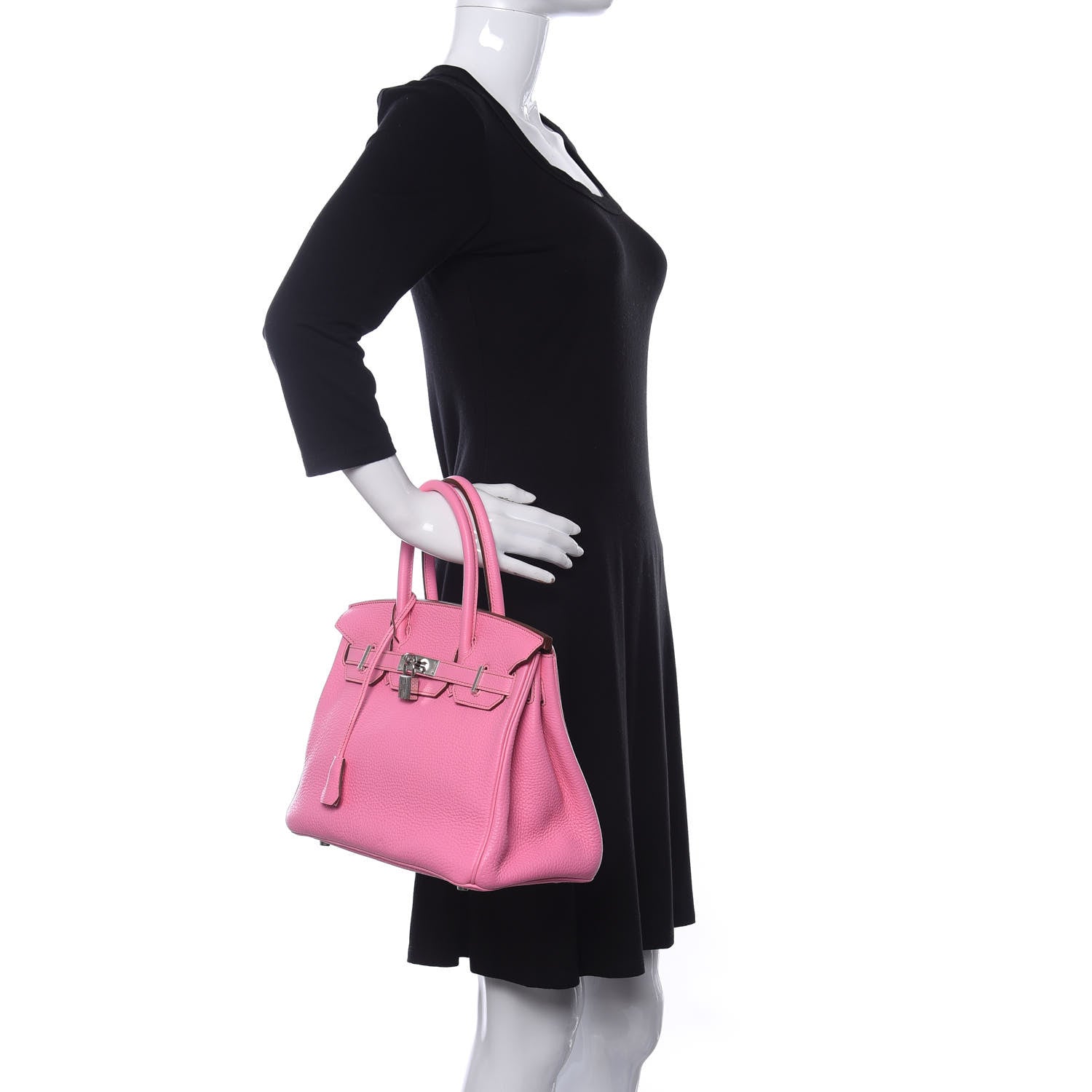 Hermes Togo Birkin 30 5P Pink 2 of 12