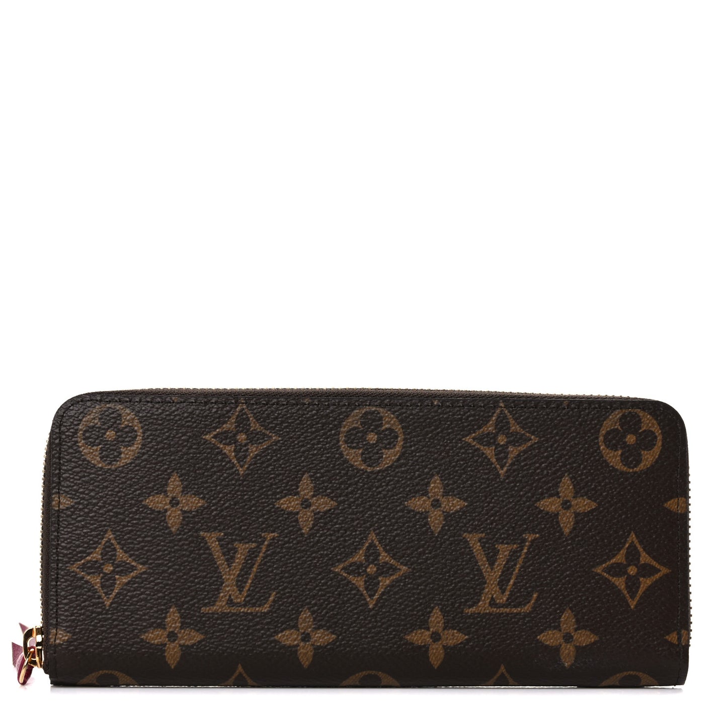 Monogram Clemence Wallet Fuchsia