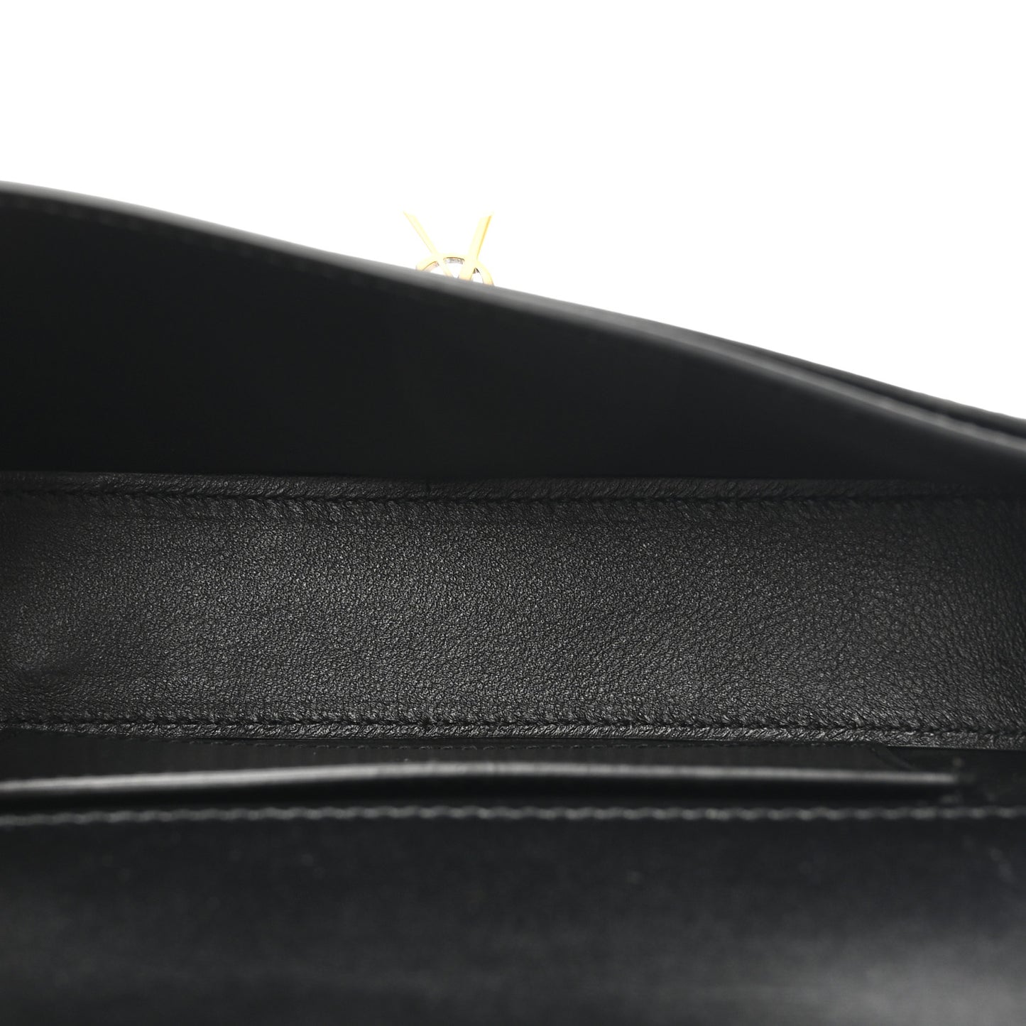 Box Calfskin Mini Voltaire Shoulder Bag Black