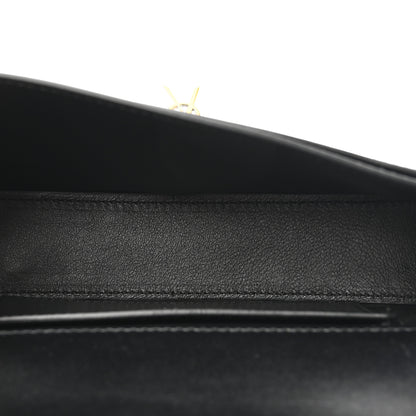 Saint Laurent Box Calfskin Mini Voltaire Shoulder Bag Black 5 of 10