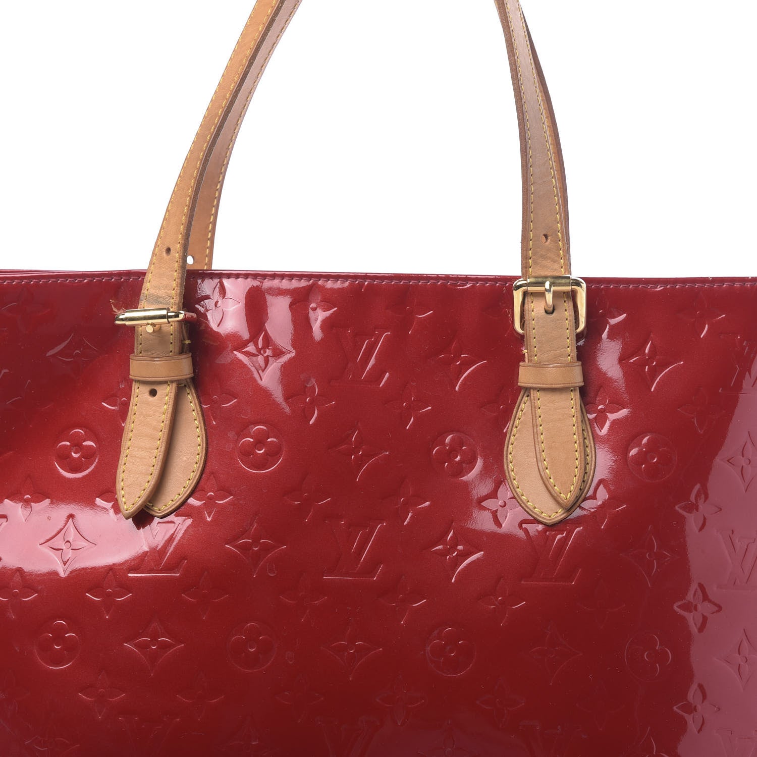 Louis Vuitton Vernis Brentwood Pomme D'Amour 9 of 11