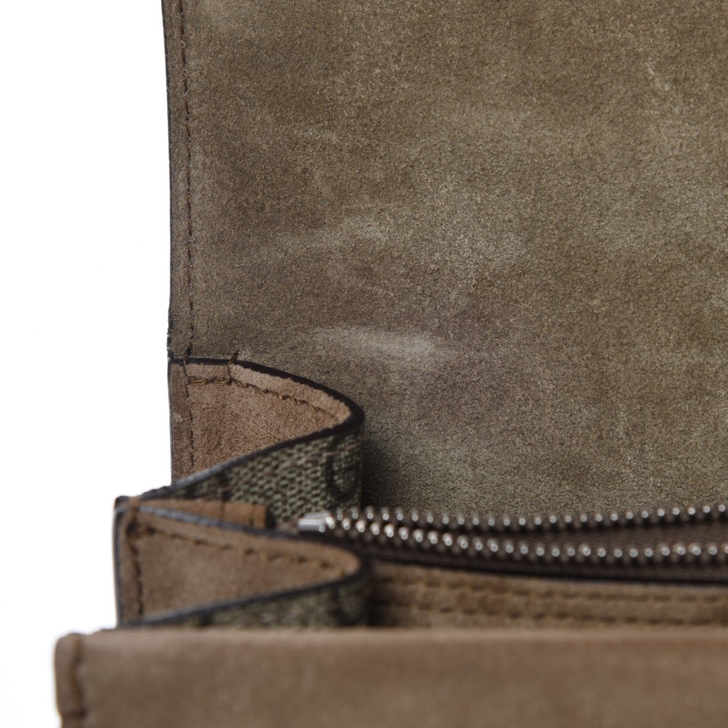 Gucci GG Supreme Monogram Small Dionysus Shoulder Bag Taupe 11 of 12