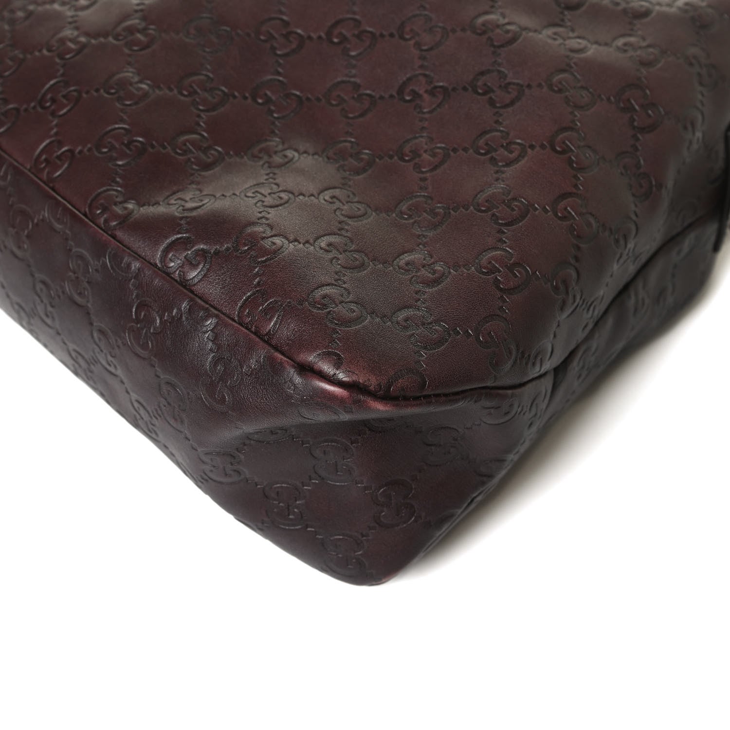 Gucci Guccissima Medium Horsebit Chain Hobo Dark Brown 12 of 20