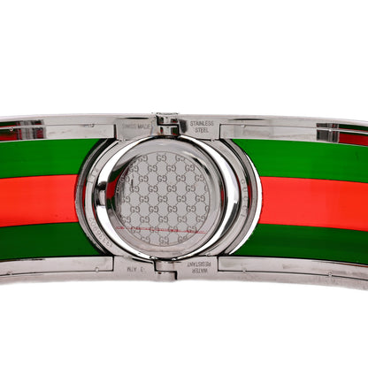 Gucci Stainless Steel Acetate 23mm Twirl Web Quartz Watch Black 4 of 4