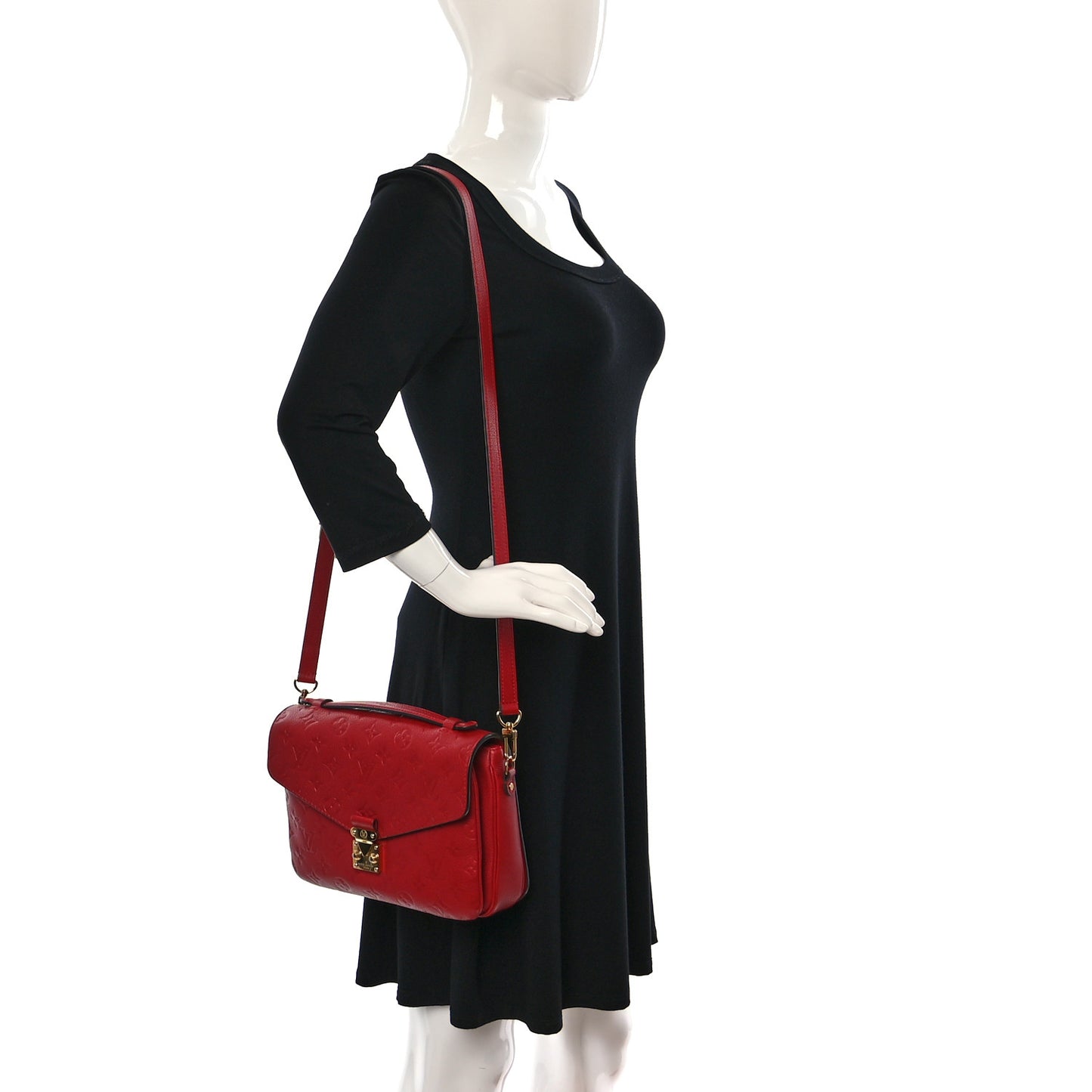 Empreinte Pochette Metis Cherry