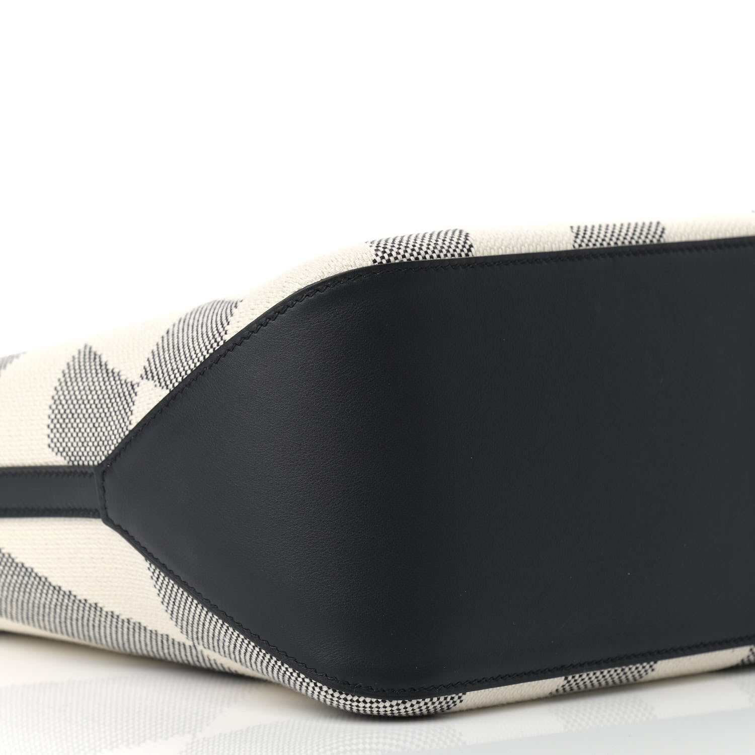Hermes Swift H Canvas Cabas H En Biais 40 Black Ecru 8 of 9