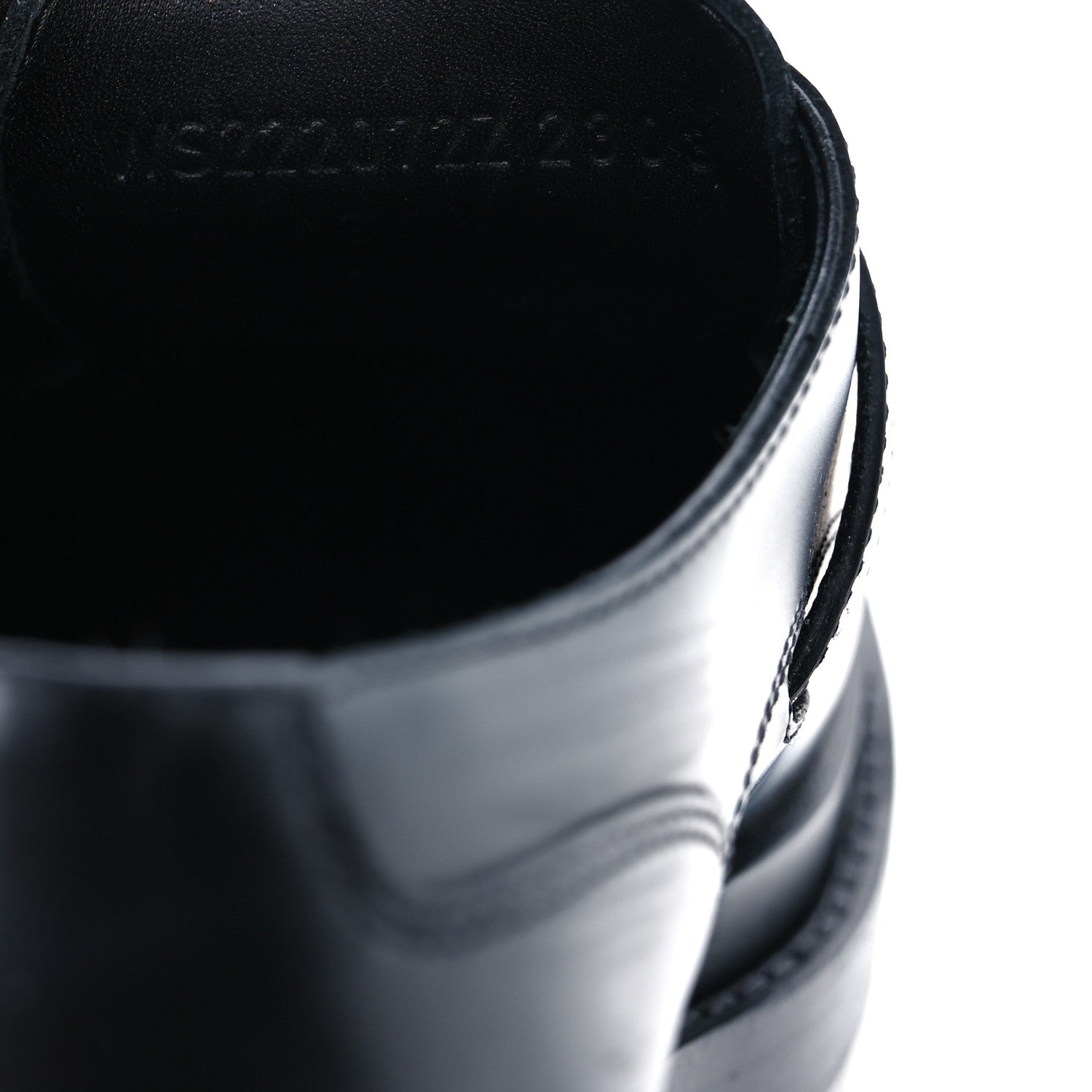 Hermes Glossed Calfskin First 38.5 Oxford Black 10 of 13