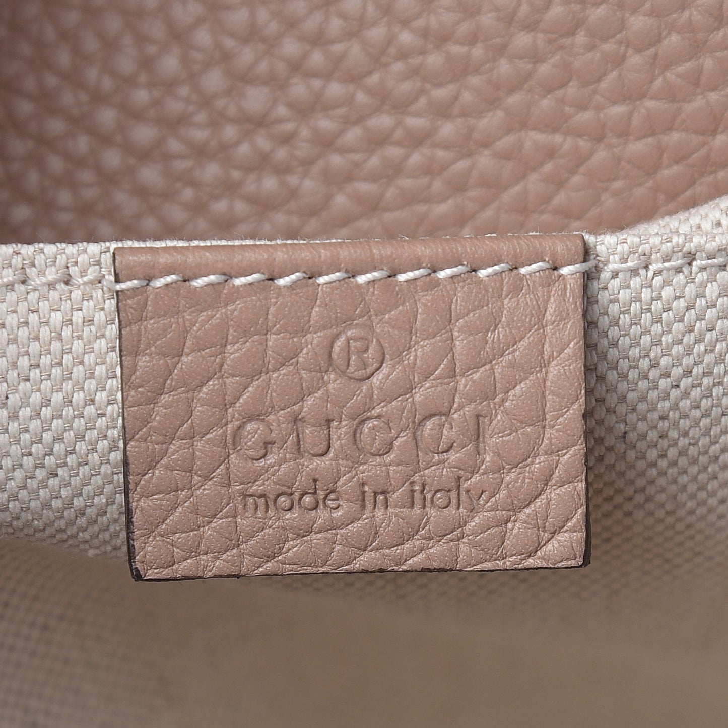 Calfskin Mini Pearly GG Marmont Top Handle Bag Porcelain Rose