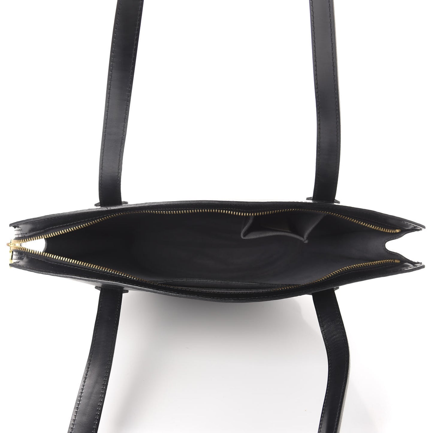 Epi Saint Jacques PM Long Straps Black