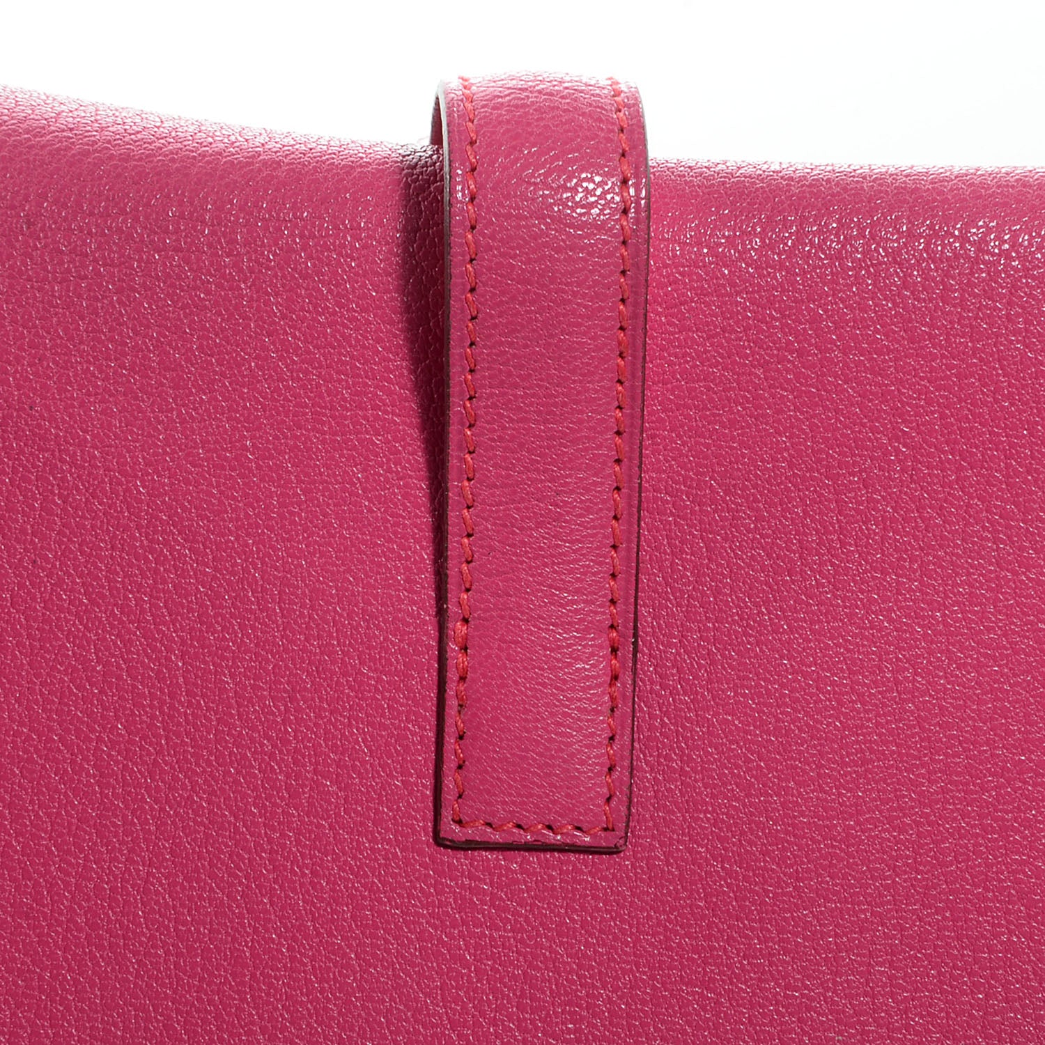 Hermes Chèvre Jige Mini 20 Clutch Fuchsia 19 of 19