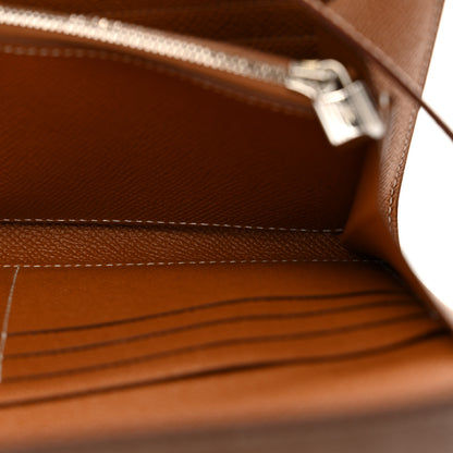 Hermes Epsom Kelly Longue Wallet Gold 6 of 8