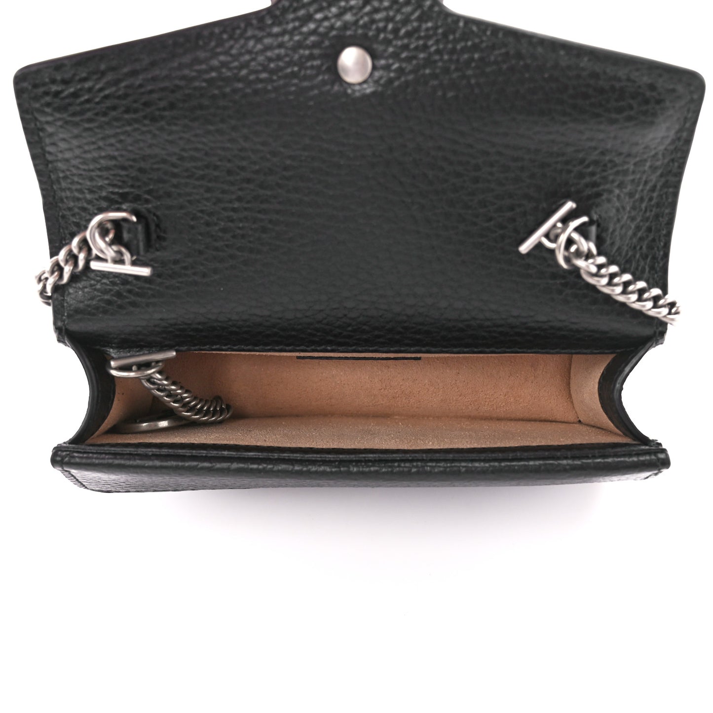 Calfskin Super Mini Dionysus Shoulder Bag Black