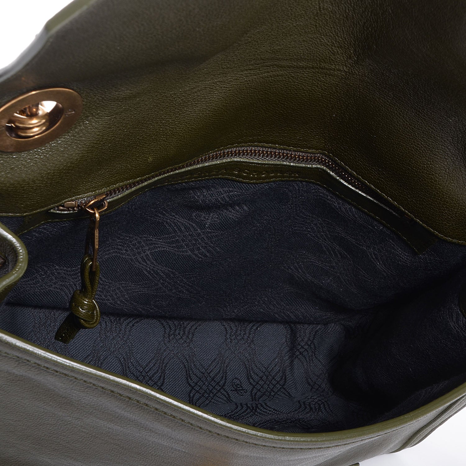 Proenza Schouler Leather PS1 Mini Messenger Bag Military 5 of 10