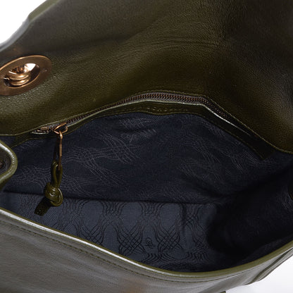 Proenza Schouler Leather PS1 Mini Messenger Bag Military 5 of 10