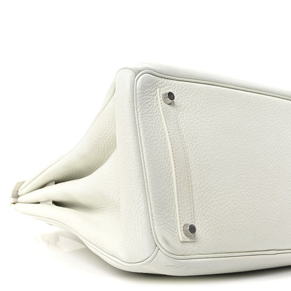 Hermes Togo Birkin 35 White 8 of 9