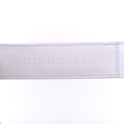 Hermes Calfskin Womens Chypre Sandals 39 White 8 of 9