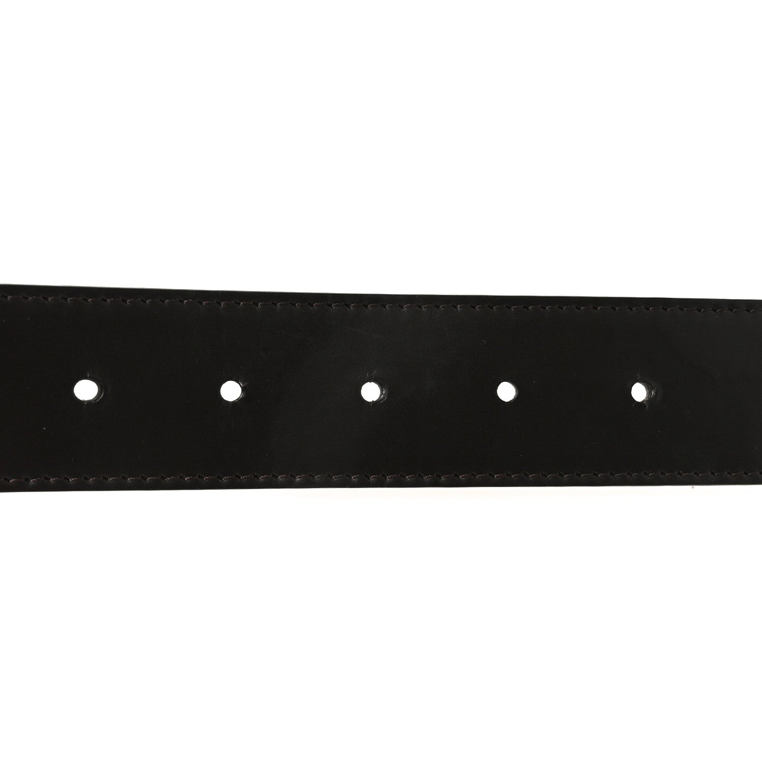Louis Vuitton Calfskin Reversible 40mm LV Belt 90 36 Black Yellow 3 of 5