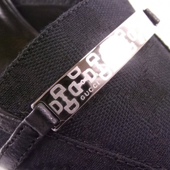 Gucci Monogram Horsebit Pumps 8 of 8