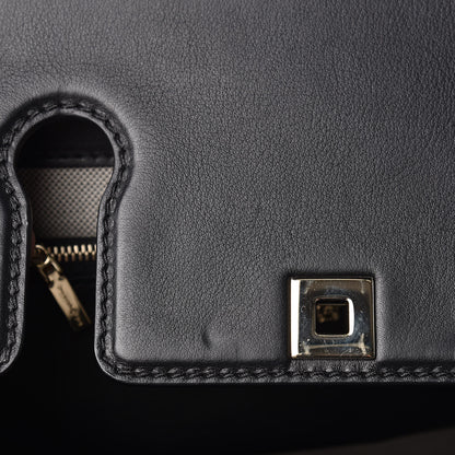 Versace Calfskin Large Palazzo Empire Bag Black 9 of 23