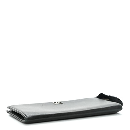 Chanel Caviar Sevruga CC Zip Wallet Black 4 of 12