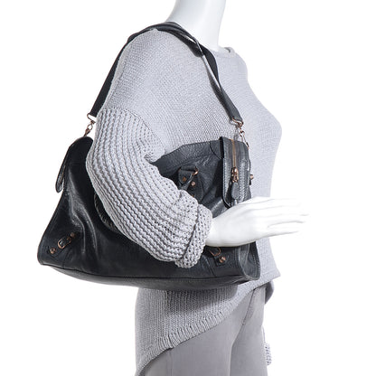 Balenciaga Agneau Giant 12 Rose Gold Hardware City Gris Tarmac 2 of 11