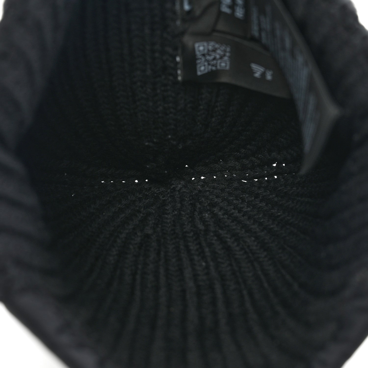 Prada Wool Re-Nylon Beanie Hat M Black 4 of 5