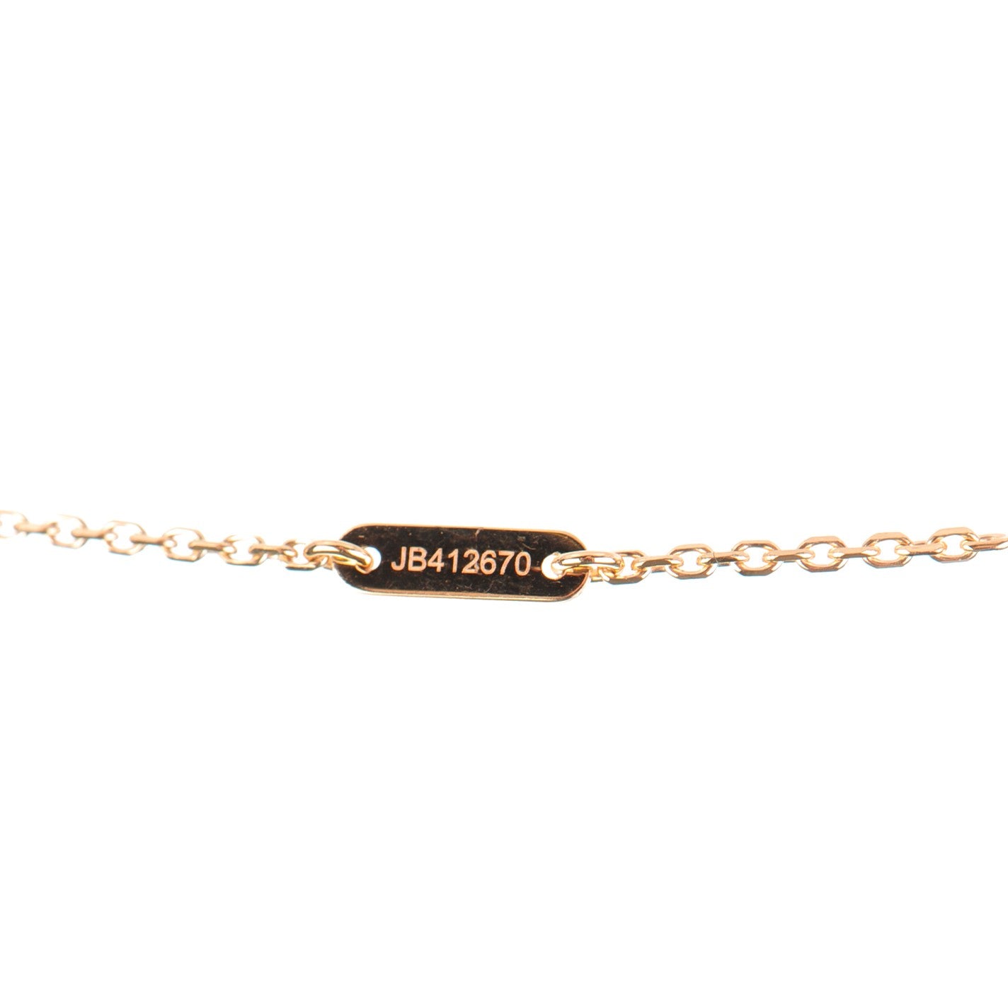 18K Yellow Gold Sweet Alhambra Pendant Necklace