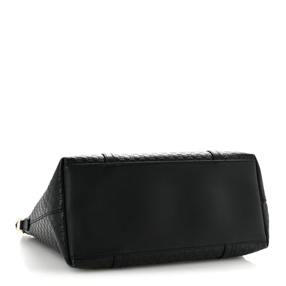 Gucci Soft Microguccissima Dome Satchel Black 4 of 14