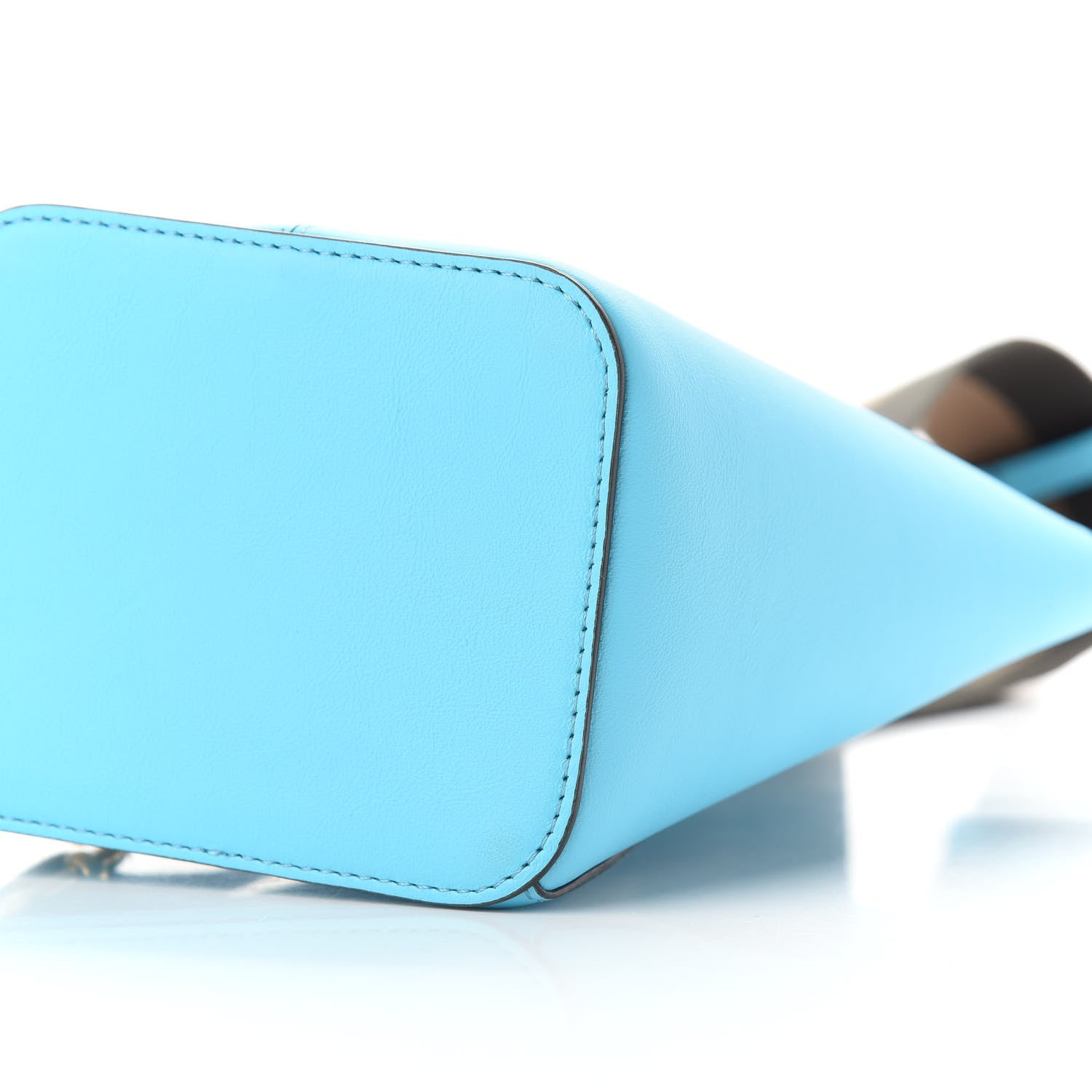 Fendi Vitello Grace Matte Mini Guitar Bag Pool 8 of 8