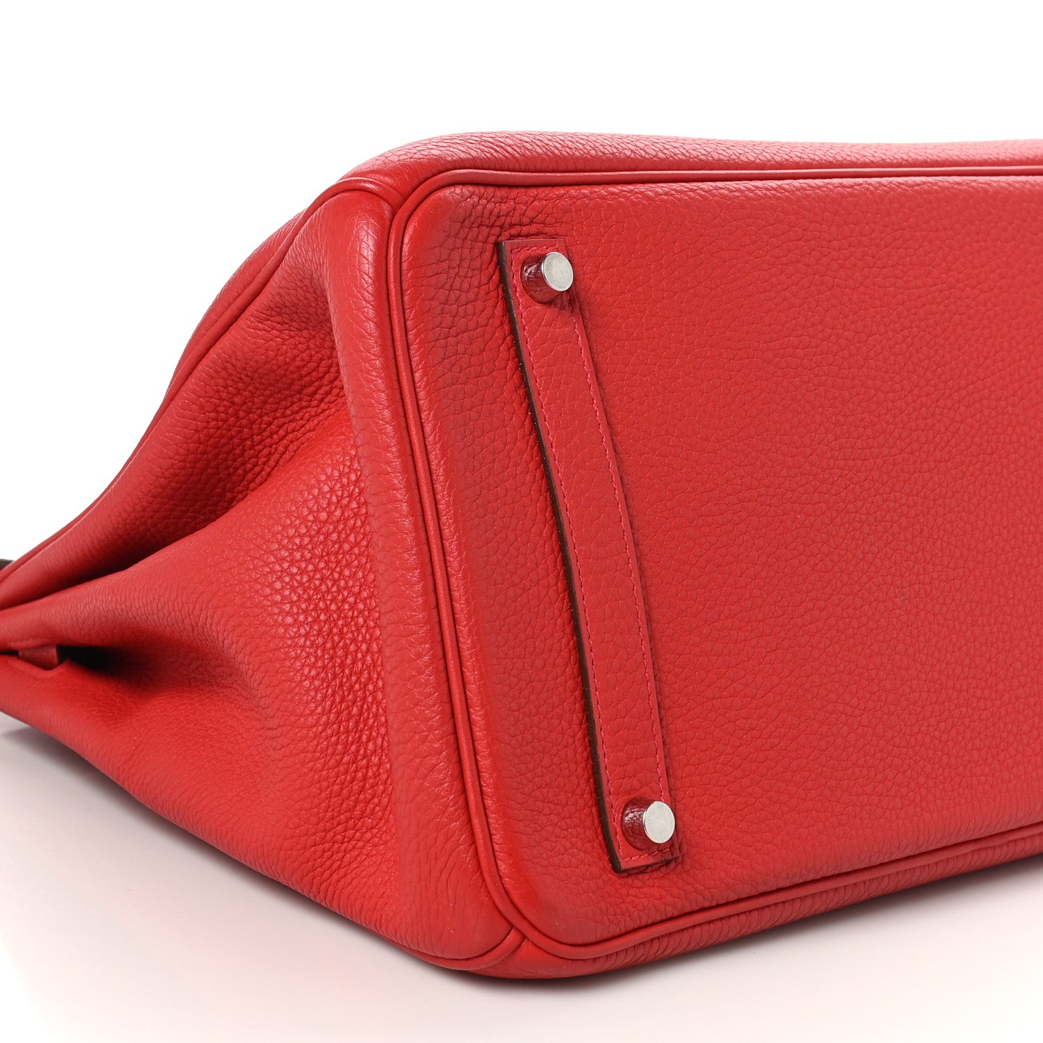 Hermes Togo Birkin 35 Rouge Casaque 9 of 10