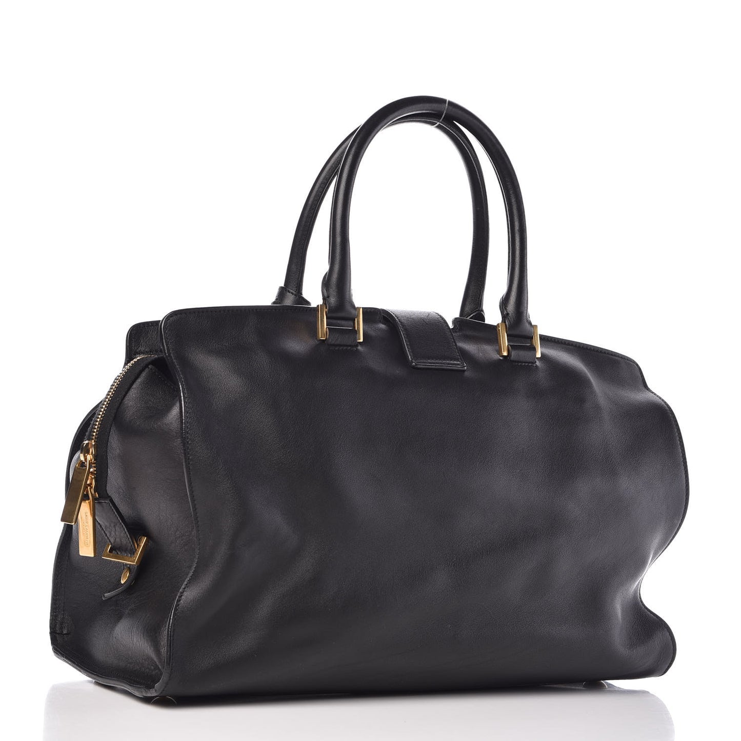Calfskin Medium Classic Y Cabas Black