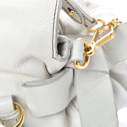 Miu Miu Vitello Bow Bag White 15 of 16