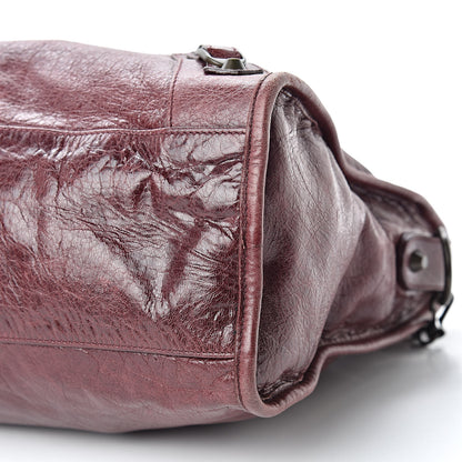 Balenciaga Agneau Classic Hardware City Dark Wine 10 of 16
