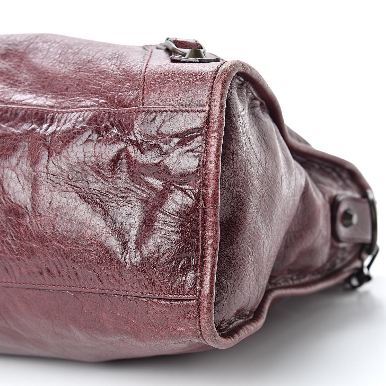 Balenciaga Agneau Classic Hardware City Dark Wine 10 of 16